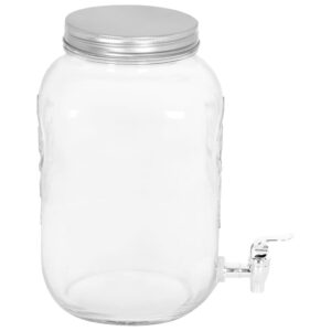 vidaXL Glasbehållare med tappkran 8050 ml glas - Bild 4