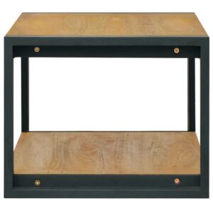 vidaXL Väggmonterat badrumsskåp 90x45x35 cm massiv teak - Bild 3