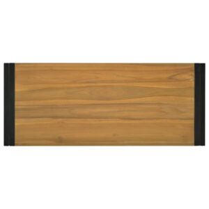 vidaXL Badrumsskåp 120x45x35 cm massiv teak - Bild 4