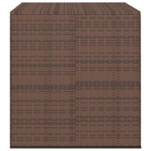 vidaXL Dynbox PE-rotting 100x97,5x104 cm brun - Bild 2