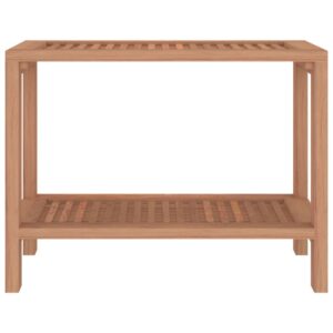 vidaXL Sidobord för badrum 60x30x45 cm massiv teak - Bild 3