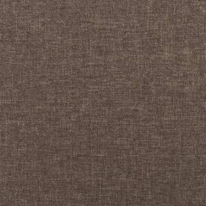 vidaXL Fotpall taupe 60x60x36 cm tyg - Bild 5