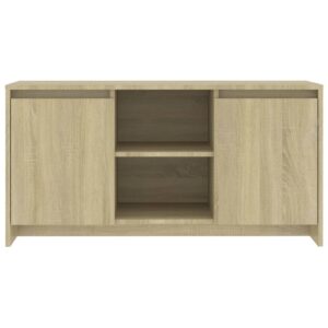 vidaXL TV-bänk sonoma-ek 102x37,5x52,5 cm spånskiva - Bild 5