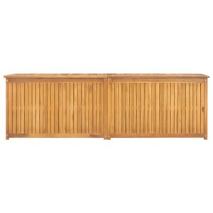 vidaXL Trädgårdslåda 175x50x55 cm massiv teak - Bild 2