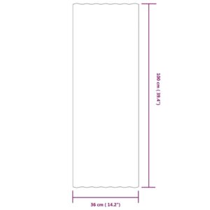 vidaXL Takplåt 12 st pulverlackerat stål antracit 100x36 cm - Bild 7