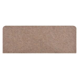 vidaXL Trappstegsmattor självhäftande 15 st 65x24,5x3,5 cm beige - Bild 4