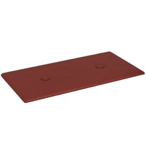 vidaXL Väggpaneler 12 st vinröd 30x15 cm konstläder 0,54 m² - Bild 5