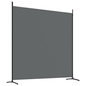 vidaXL Rumsavdelare 2 paneler antracit 348x180 cm tyg - Bild 6