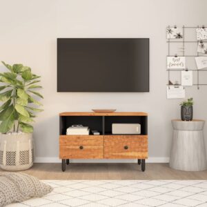 vidaXL Tv-bänk 70x33x46 cm massivt akaciaträ - Bild 3