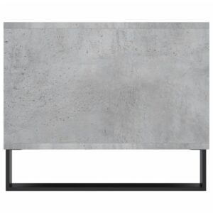 vidaXL Soffbord betonggrå 102x50x40 cm konstruerat trä - Bild 7