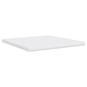 vidaXL Skummadrass vit 200x200 cm 7-zoner hårdhet 20 ILD - Bild 3