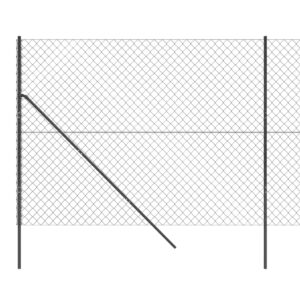 vidaXL Gunnebostängsel antracit 1,4x25 m - Bild 4