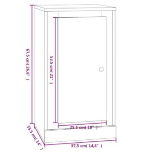 vidaXL Skåp sonoma-ek 37,5x35,5x67,5 cm konstruerat trä - Bild 11