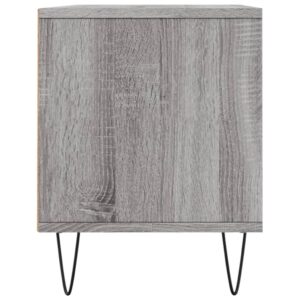 vidaXL Tv-bänk grå sonoma 100x34,5x44,5 cm konstruerat trä - Bild 7