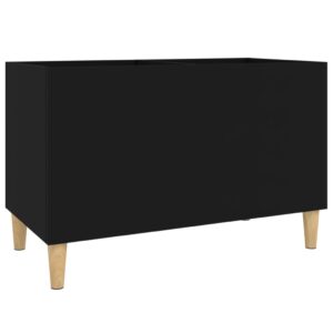 vidaXL Stereobänk svart 74,5x38x48 cm konstruerat trä - Bild 2