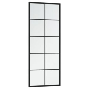 vidaXL Väggspeglar 2 st svart 100x40 cm metall - Bild 3