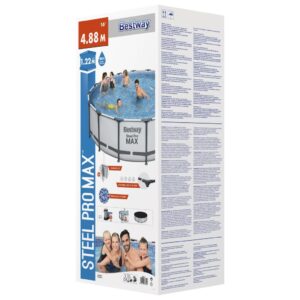 Bestway Poolset Steel Pro MAX 488x122 cm - Bild 9