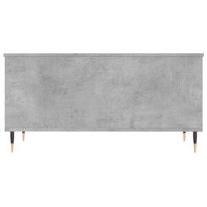 vidaXL Soffbord betonggrå 90x44,5x45 cm konstruerat trä - Bild 6