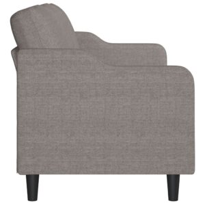 vidaXL 3-sitssoffa taupe 180 cm tyg - Bild 4