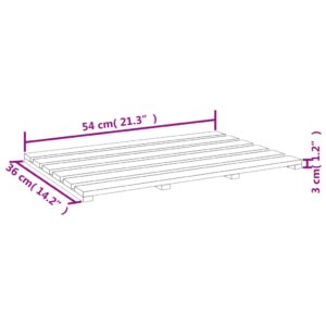 vidaXL Bambumatta 54x36 cm - Bild 7