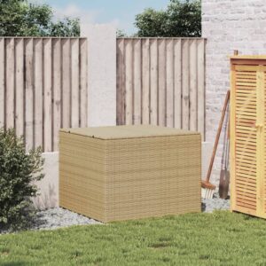 vidaXL Dynbox blandad beige 291L konstrotting - Bild 3