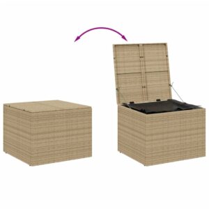 vidaXL Dynbox blandad beige 291L konstrotting - Bild 7