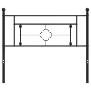 vidaXL Huvudgavel metall svart 107 cm - Bild 3