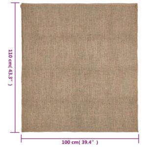 vidaXL Jutesäckar 10 st 100x110 cm 100% jute 220 gsm - Bild 7