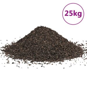 vidaXL Basaltgrus 25 kg svart 1-3 mm - Bild 2