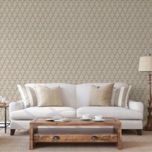 DUTCH WALLCOVERINGS Tapet Geometric guld och grön - Bild 3