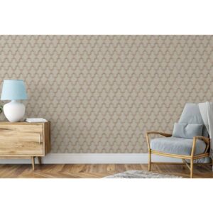 DUTCH WALLCOVERINGS Tapet Geometric guld och grön - Bild 8