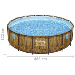 Bestway Pool med tillbehör Power steel 488x122 cm - Bild 8