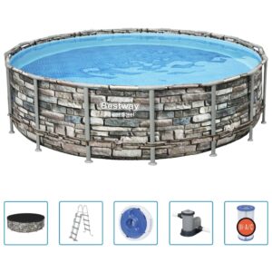 Bestway Pool med tillbehör Power steel 488x122 cm - Bild 2