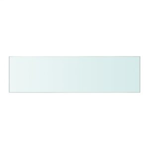 vidaXL Hyllplan glas genomskinlig 50x12 cm - Bild 2