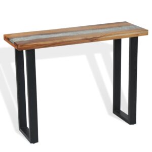 vidaXL Konsolbord i teak 100x35x75 cm - Bild 5