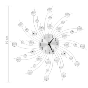 vidaXL Väggklocka med Quartz-urverk 50 cm modern design - Bild 6