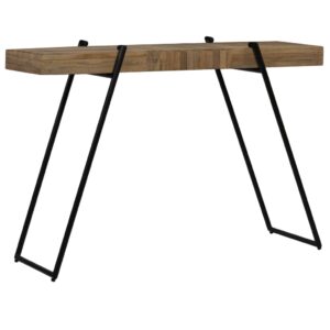 vidaXL Konsolbord återvunnen teak 120x35x81 cm - Bild 4