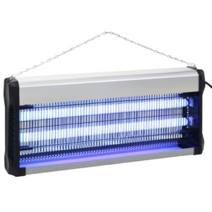 vidaXL Insektsdödare svart aluminium ABS 40 W - Bild 2