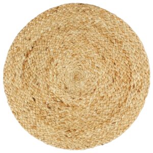 vidaXL Bordstabletter 6 st naturlig 38 cm rund jute - Bild 2