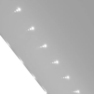 vidaXL Badrumsspegel med LED-lampor 100 x 60 cm (L x H) - Bild 3