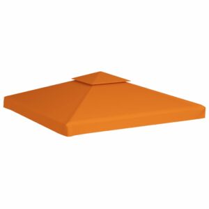 vidaXL Paviljongtak 310 g/m² 3 x 3 m orange - Bild 4