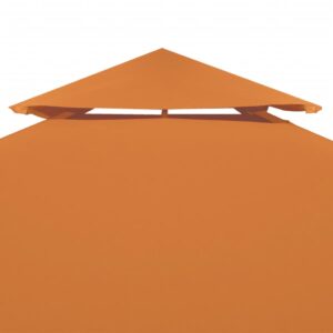 vidaXL Paviljongtak 310 g/m² 3 x 3 m orange - Bild 5