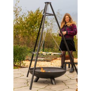 RedFire Stativgrill svart 172 cm BBQ TRIPOD - Bild 10