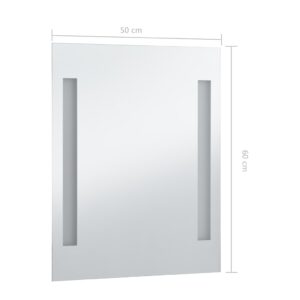 vidaXL Badrumsspegel LED 50x60 cm - Bild 8