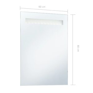 vidaXL Badrumsspegel LED 60x80 cm - Bild 7