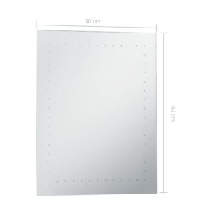 vidaXL Badrumsspegel LED 50x60 cm - Bild 7