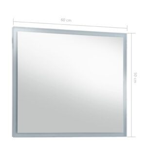 vidaXL Badrumsspegel LED 60x50 cm - Bild 8