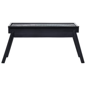 vidaXL Portabel campinggrill stål 60x22,5x33 cm - Bild 2