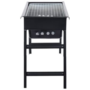 vidaXL Portabel campinggrill stål 60x22,5x33 cm - Bild 3