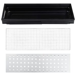 vidaXL Portabel campinggrill stål 60x22,5x33 cm - Bild 6